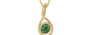 Ashtadhatu Emerald Pendant Fine Quality (P1)