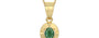 Ashtadhatu Emerald Pendant Fine Quality (P11)