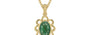 Ashtadhatu Emerald Pendant Fine Quality (P3)