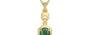 Ashtadhatu Emerald Pendant Fine Quality (P6)