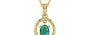 Ashtadhatu Emerald Pendant Limited Quality (P2)