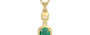 Ashtadhatu Emerald Pendant Limited Quality (P6)