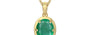 Ashtadhatu Emerald Pendant Limited Quality (P8)