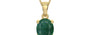 Ashtadhatu Emerald Pendant Prime Quality (P10)