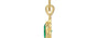 Ashtadhatu Emerald Pendant Rare Quality (P3)