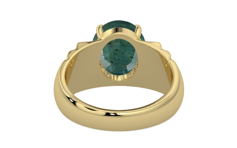 Ashtadhatu Emerald Ring Prime Quality (R4)