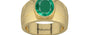 Ashtadhatu Emerald Ring Rare Quality (R1)