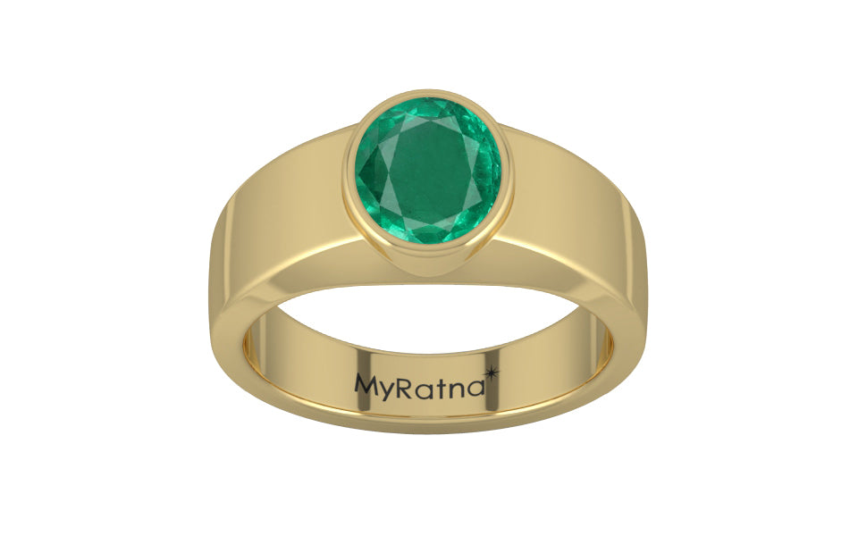 Ashtadhatu Emerald Ring Rare Quality (R10)