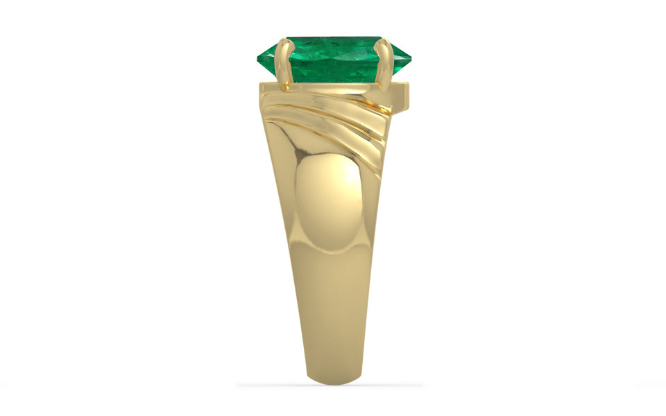 Ashtadhatu Emerald Ring Rare Quality (R4)