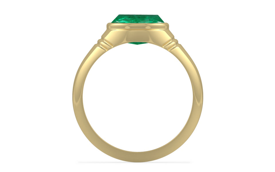 Ashtadhatu Emerald Ring Rare Quality (R7)