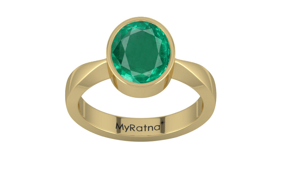Ashtadhatu Emerald Ring Rare Quality (R9)