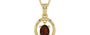 Ashtadhatu Hessonite Garnet Pendant Fine Quality (P2)