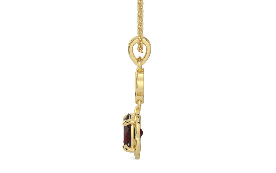 Ashtadhatu Hessonite Garnet Pendant Fine Quality (P6)