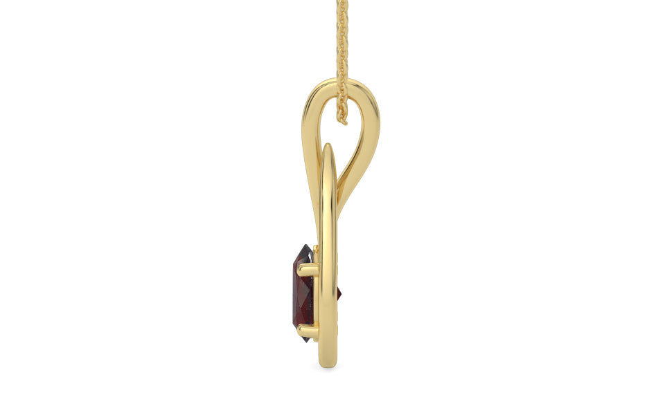 Ashtadhatu Hessonite Garnet Pendant Fine Quality (P9)