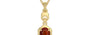 Ashtadhatu Hessonite Garnet Pendant Limited Quality (P6)