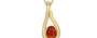 Ashtadhatu Hessonite Garnet Pendant Limited Quality (P9)