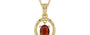 Ashtadhatu Hessonite Garnet Pendant Prime Quality (P2)