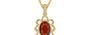 Ashtadhatu Hessonite Garnet Pendant Prime Quality (P3)