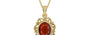 Ashtadhatu Hessonite Garnet Pendant Prime Quality (P5)