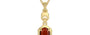 Ashtadhatu Hessonite Garnet Pendant Prime Quality (P6)
