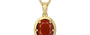 Ashtadhatu Hessonite Garnet Pendant Prime Quality (P8)