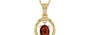 Ashtadhatu Hessonite Garnet Pendant Rare Quality (P2)