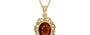 Ashtadhatu Hessonite Garnet Pendant Rare Quality (P5)