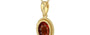 Ashtadhatu Hessonite Garnet Pendant Rare Quality (P7)