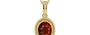 Ashtadhatu Hessonite Garnet Pendant Rare Quality (P7)