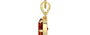 Ashtadhatu Hessonite Garnet Pendant Rare Quality (P8)