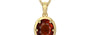 Ashtadhatu Hessonite Garnet Pendant Rare Quality (P8)