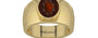 Ashtadhatu Hessonite Garnet Ring Fine Quality (R1)