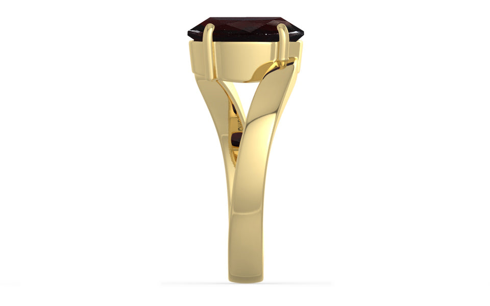 Ashtadhatu Hessonite Garnet Ring Fine Quality (R2)