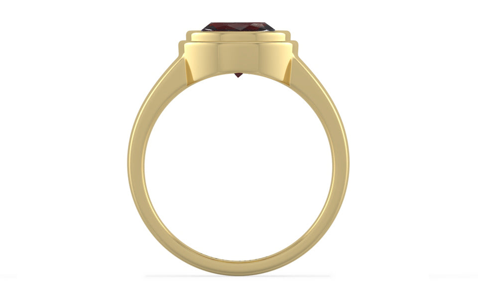 Ashtadhatu Hessonite Garnet Ring Fine Quality (R3)