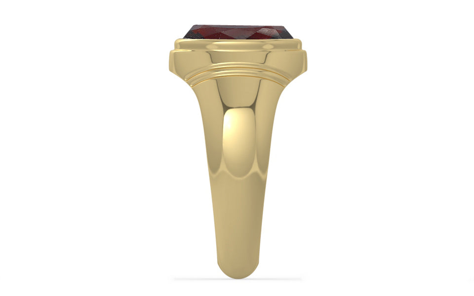 Ashtadhatu Hessonite Garnet Ring Fine Quality (R7)