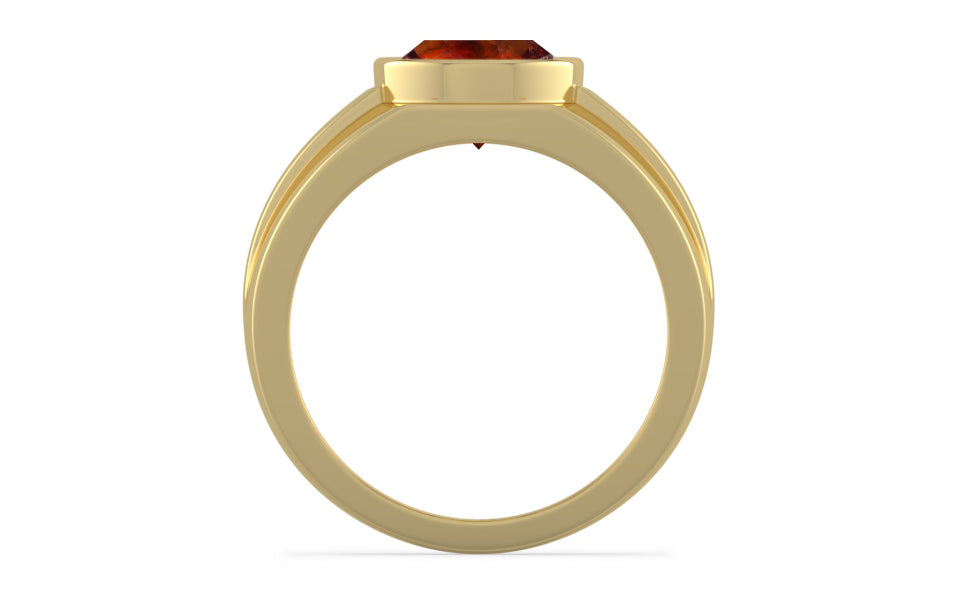 Ashtadhatu Hessonite Garnet Ring Limited Quality (R1)