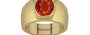 Ashtadhatu Hessonite Garnet Ring Limited Quality (R1)