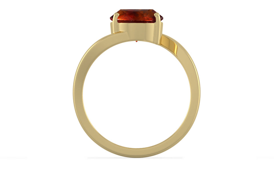 Ashtadhatu Hessonite Garnet Ring Limited Quality (R2)