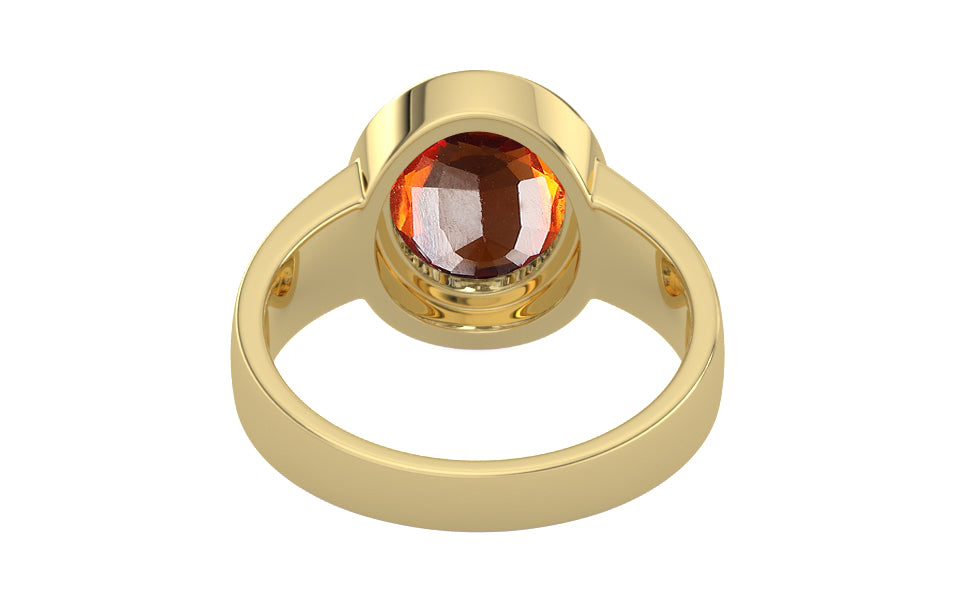Ashtadhatu Hessonite Garnet Ring Limited Quality (R3)