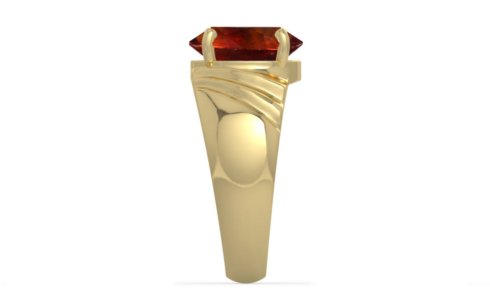 Ashtadhatu Hessonite Garnet Ring Limited Quality (R4)