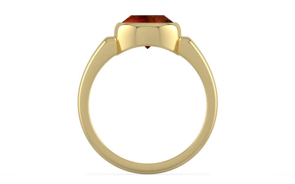 Ashtadhatu Hessonite Garnet Ring Limited Quality (R6)