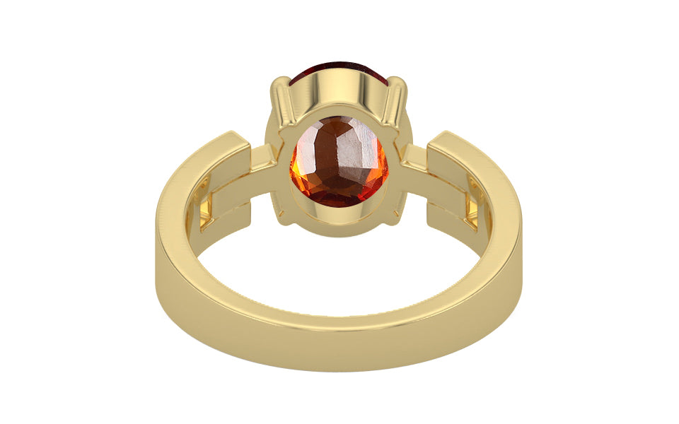 Ashtadhatu Hessonite Garnet Ring Limited Quality (R8)