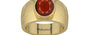 Ashtadhatu Hessonite Garnet Ring Prime Quality (R1)