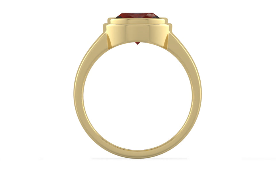 Ashtadhatu Hessonite Garnet Ring Prime Quality (R3)
