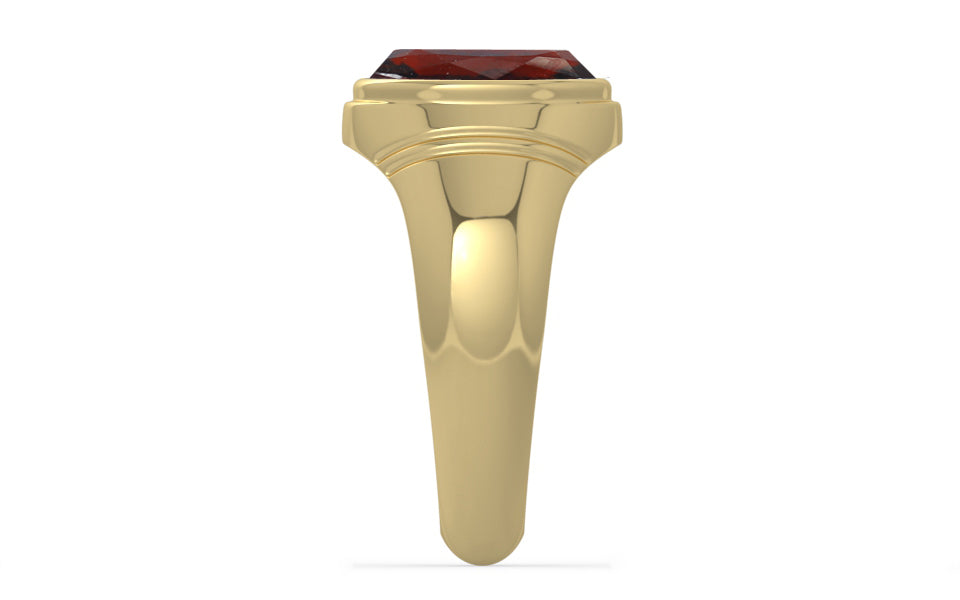 Ashtadhatu Hessonite Garnet Ring Prime Quality (R7)