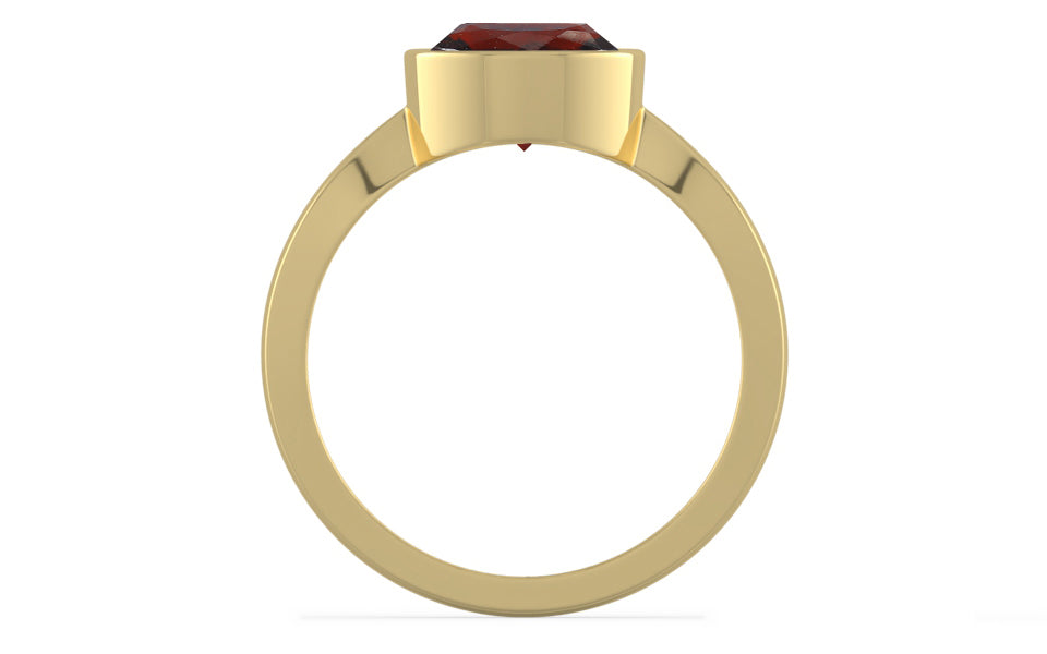 Ashtadhatu Hessonite Garnet Ring Prime Quality (R9)