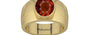 Ashtadhatu Hessonite Garnet Ring Rare Quality (R1)