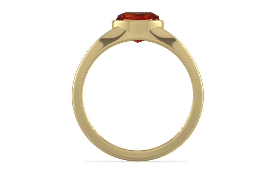 Ashtadhatu Hessonite Garnet Ring Rare Quality (R10)