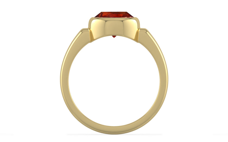 Ashtadhatu Hessonite Garnet Ring Rare Quality (R6)
