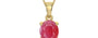 Ashtadhatu Ruby Pendant Fine Quality (P10)